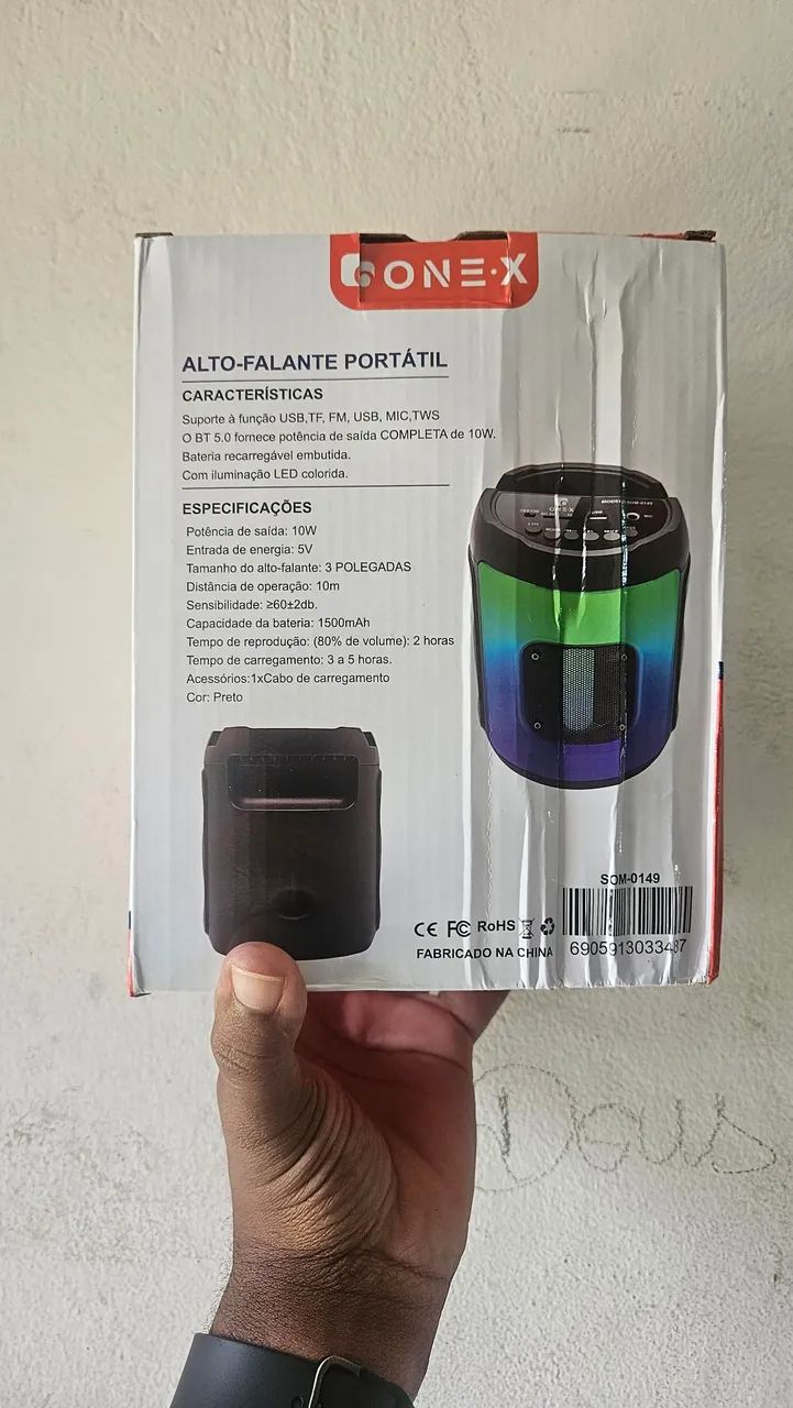 Caixa de som Bluetooth Onex  - Foto 3