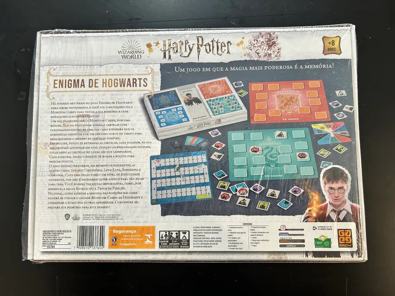 Jogo de Tabuleiro do Harry Potter: Enigma de Hogwarts - Foto 2