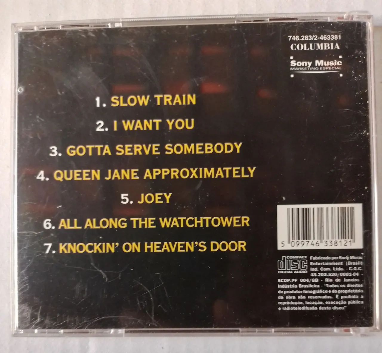Cd Bob Dylan Com A Banda Grateful Dead Live 1987 - Foto 2
