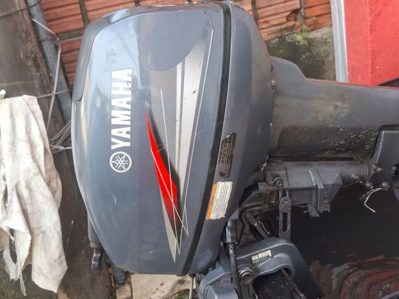 Motor de popa 15hp yamaha - Foto 3