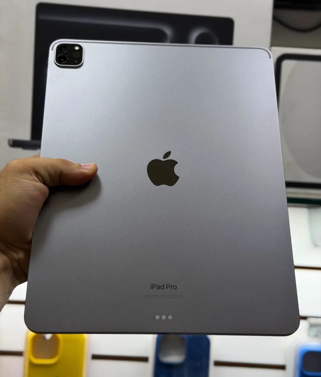 Ipad pro m2 12.9 polegadas 256gb saúde da bateria 91% LOJA FÍSICA ( 12.9" 6ª geração )
