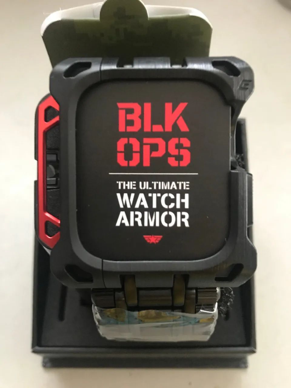 Pulseira Element Case Black Ops Apple Watch Importada - Foto 5