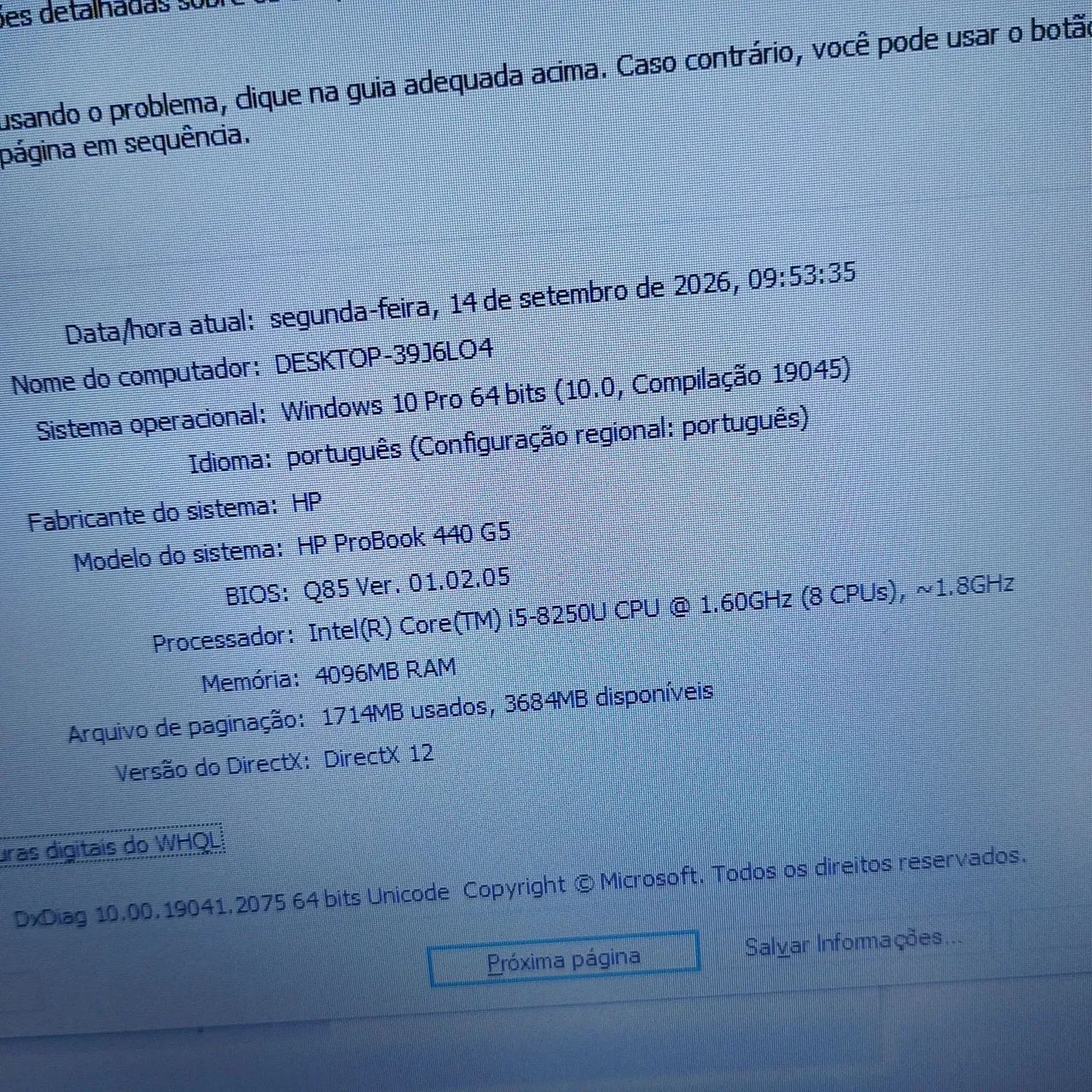 NOTEbook Hp probook 440 G5 i5 de oitava (rápido) - Foto 3