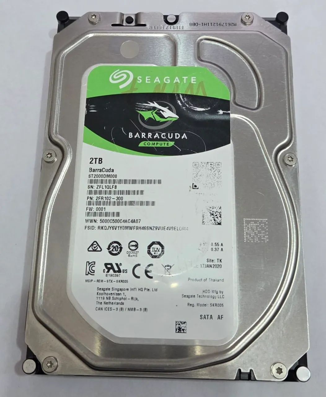 HD Seagate Barracuda 2TB para Desktop  - Foto 2