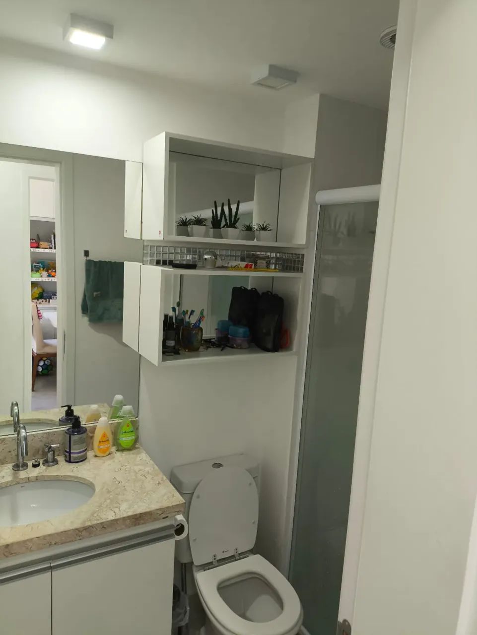 Apartamento venda e locação 73 metros 2 quartos sendo 1 suite 2 vagas Talipo Mansões Santo - Foto 4