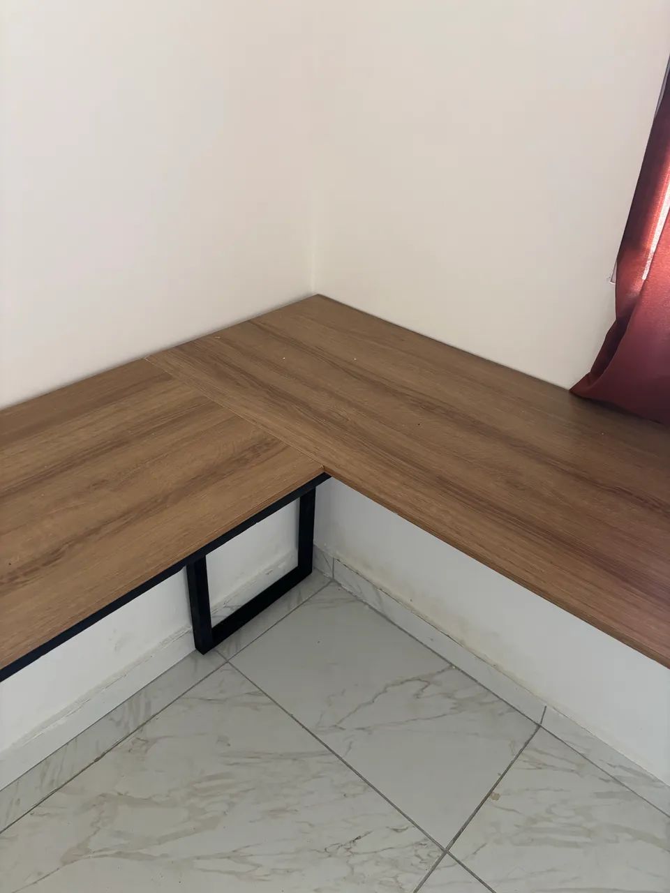 Mesa em L para escritório  - Foto 5