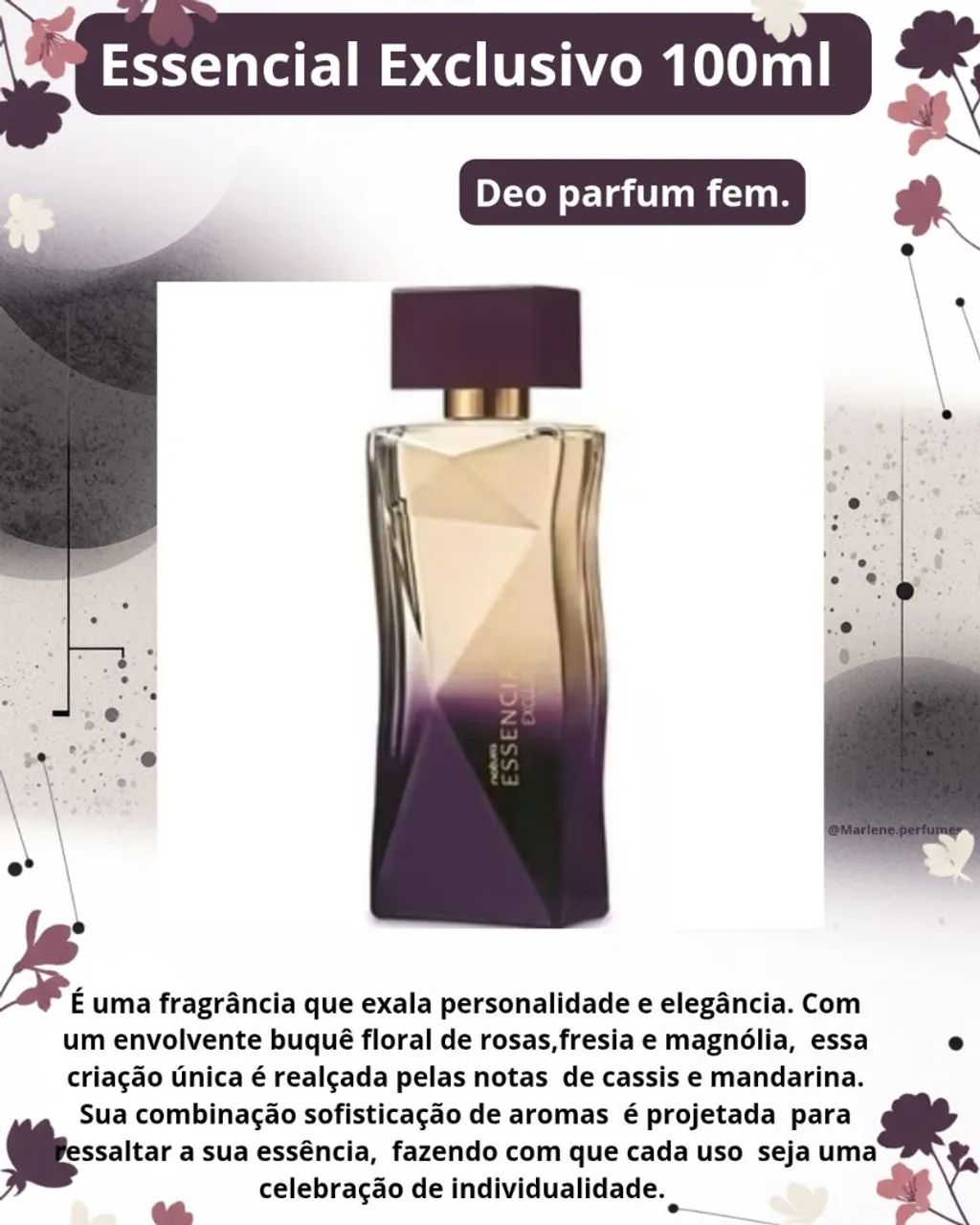 Essencial Exclusivo deo parfum feminino, 100ml p