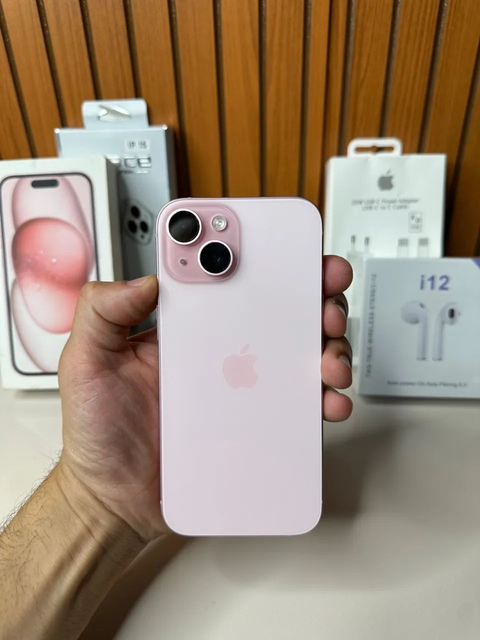 iPhone 15 impecável todo original 