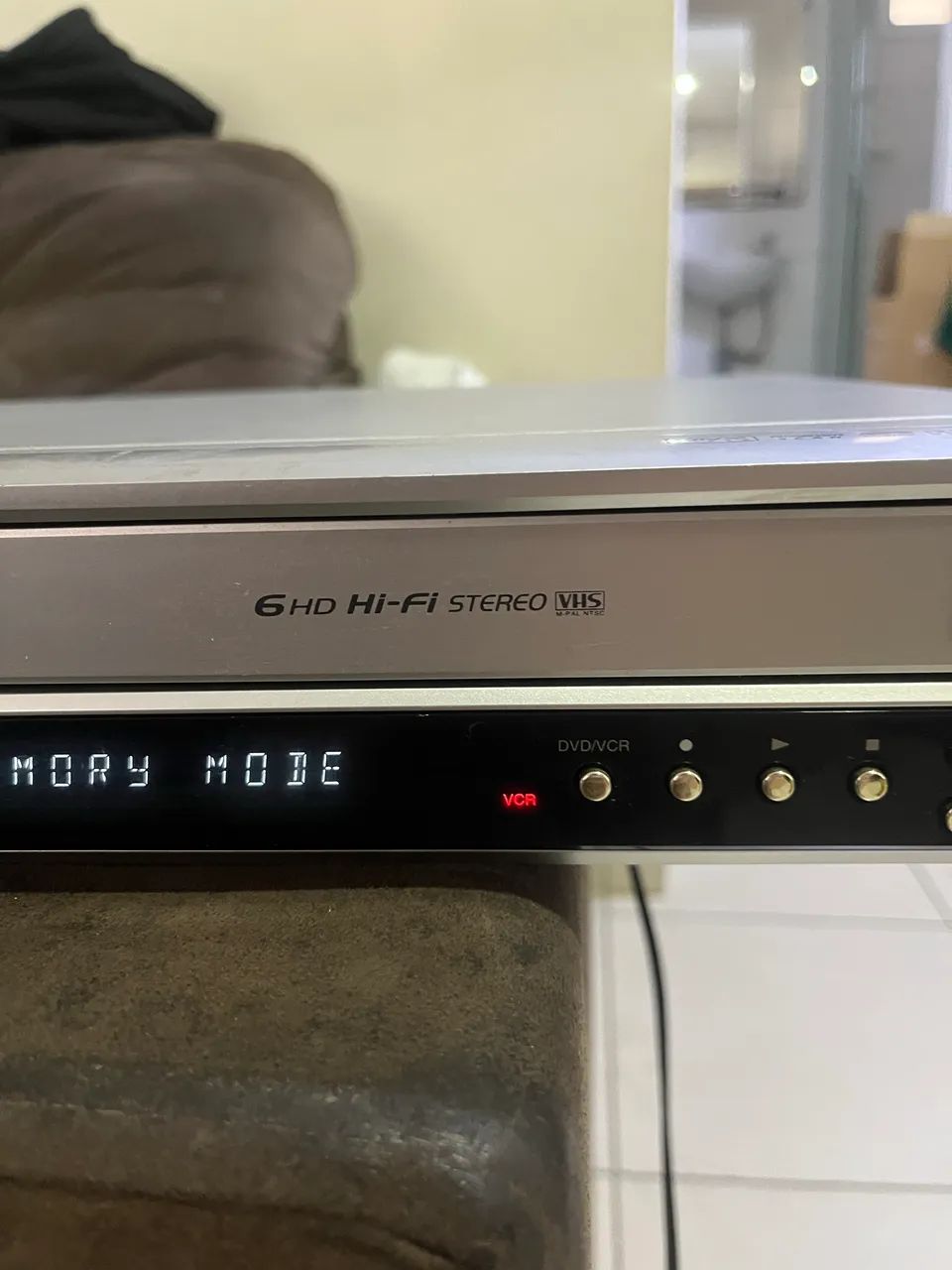 DVD + VCR (RC7000B) com defeito memory mode - Foto 3