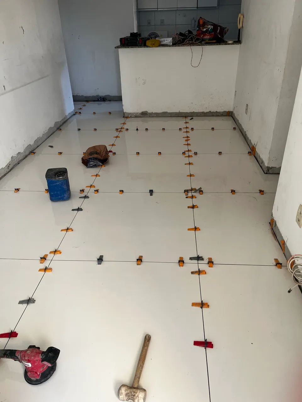 Instalação de porcelanato 