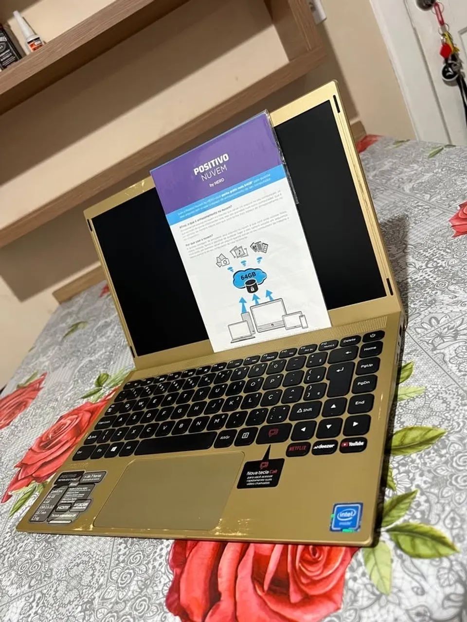 NOTEBOOK GOLD|SSD+4gbRAM|WIN10+BATERIA OK|NOTEBOOK POSITIVO - Foto 4