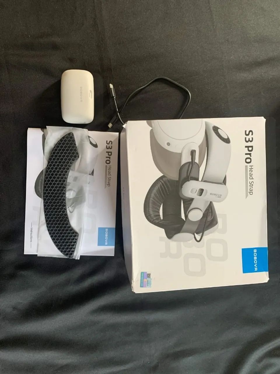 Meta Quest 3 512GB + BoboVR S3 Pro + Kit Completo - Periféricos e