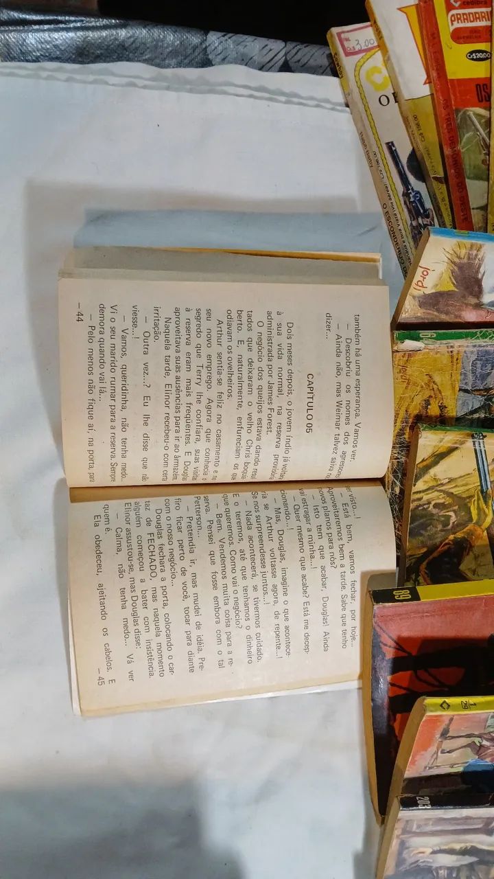 Lote de revistinhas antigas contos do velho oeste.  - Foto 5