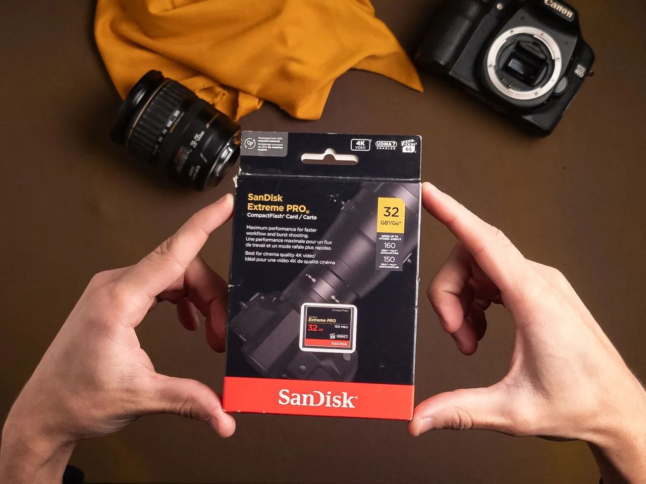 Cartão CompactFlash SanDisk Extreme Pro 32GB (160MB/s)