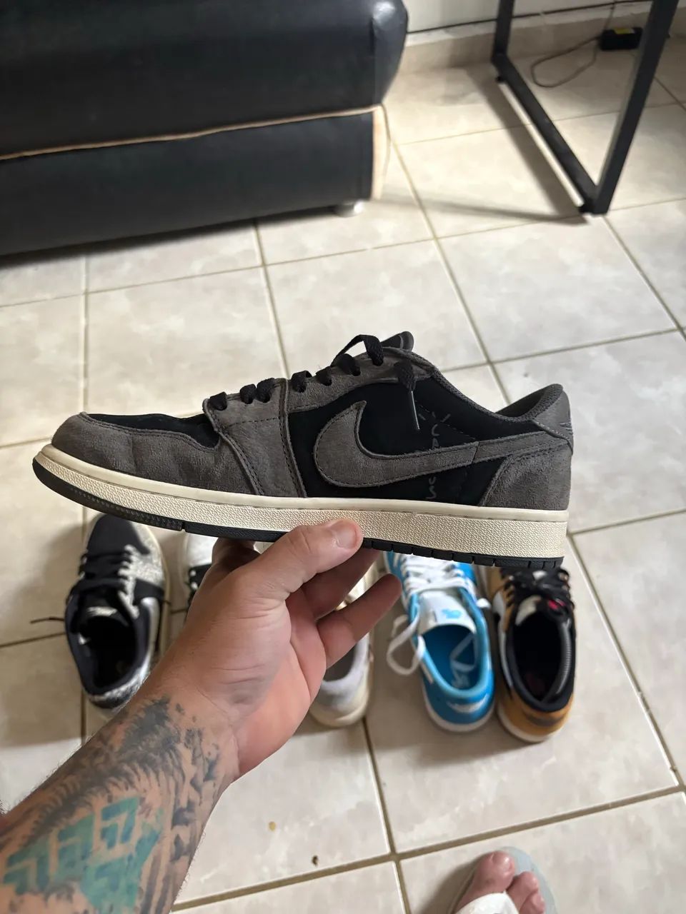 Jordan 1 low og travis custom - Foto 4