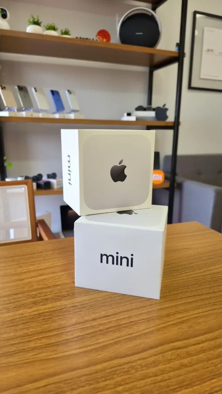 Macmini m4 16gb 256gb Prata - Novos, lacrados, garantia Apple
