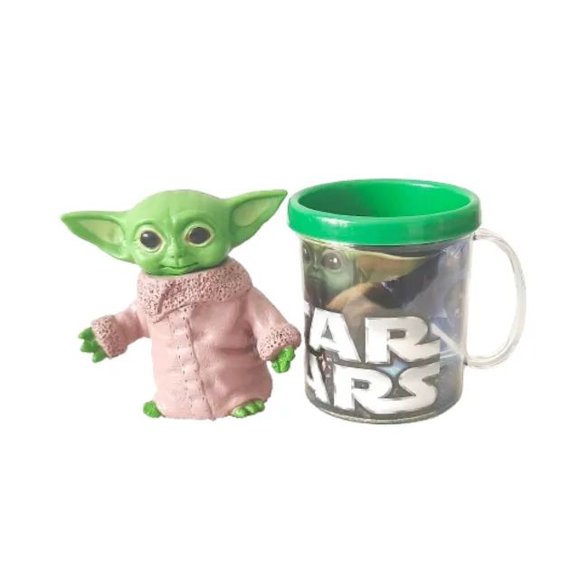Caneca com Boneco Baby Yoda - Foto 3