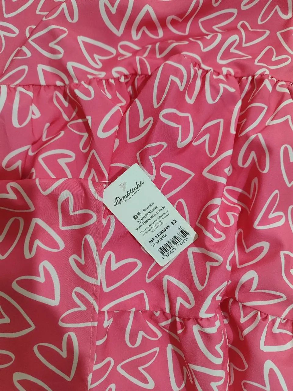 Vestido estampado dimocinha  - Foto 3