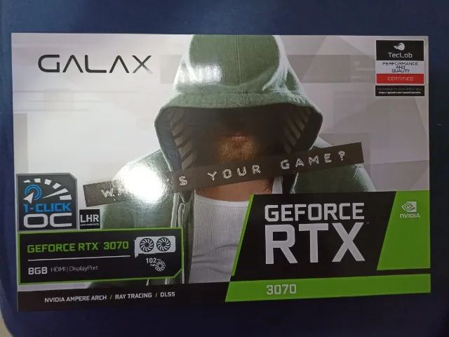RTX 3070 Galaxy 8GB