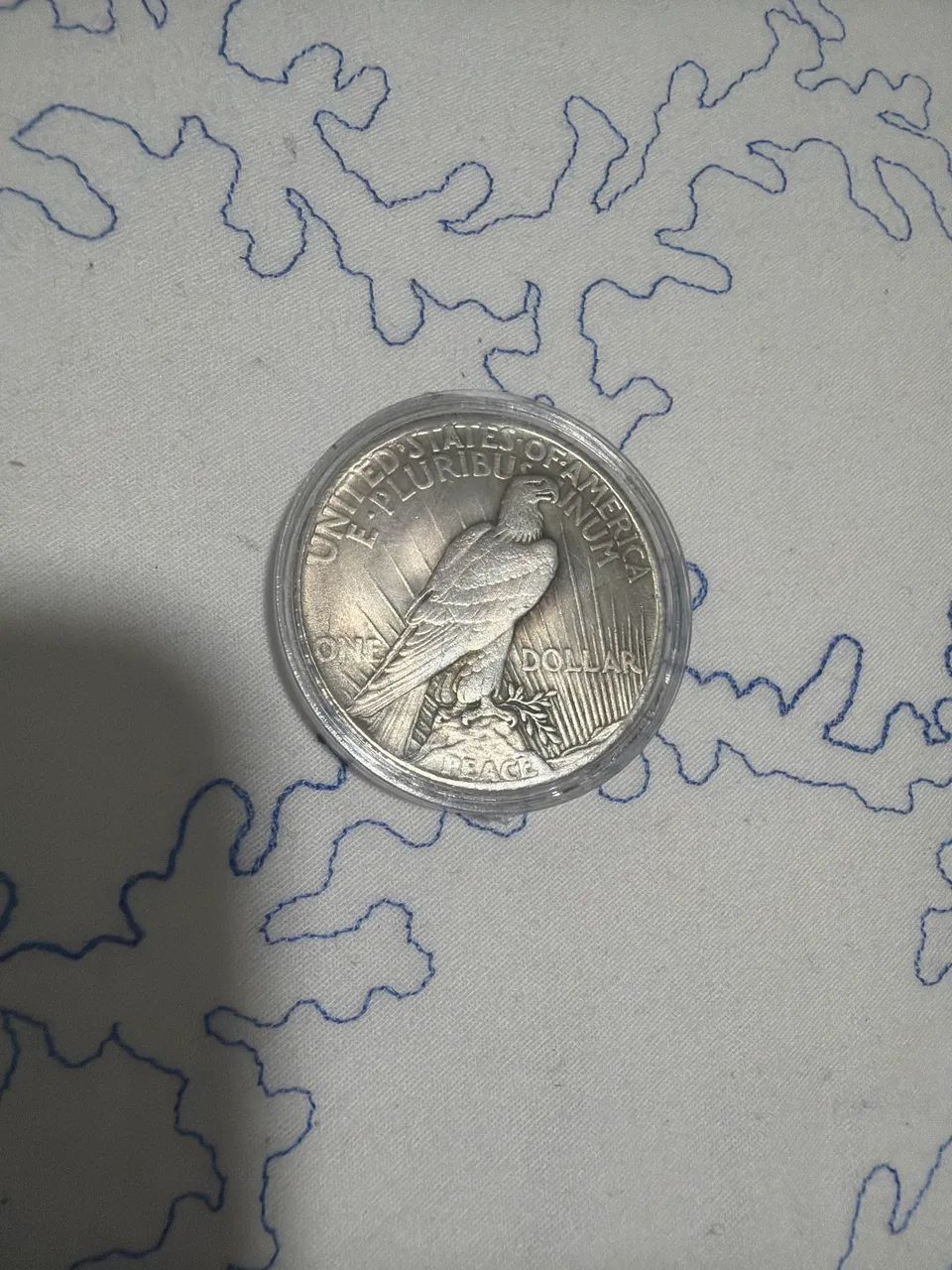 Moeda de um dólar ? peace dollar ? 1922