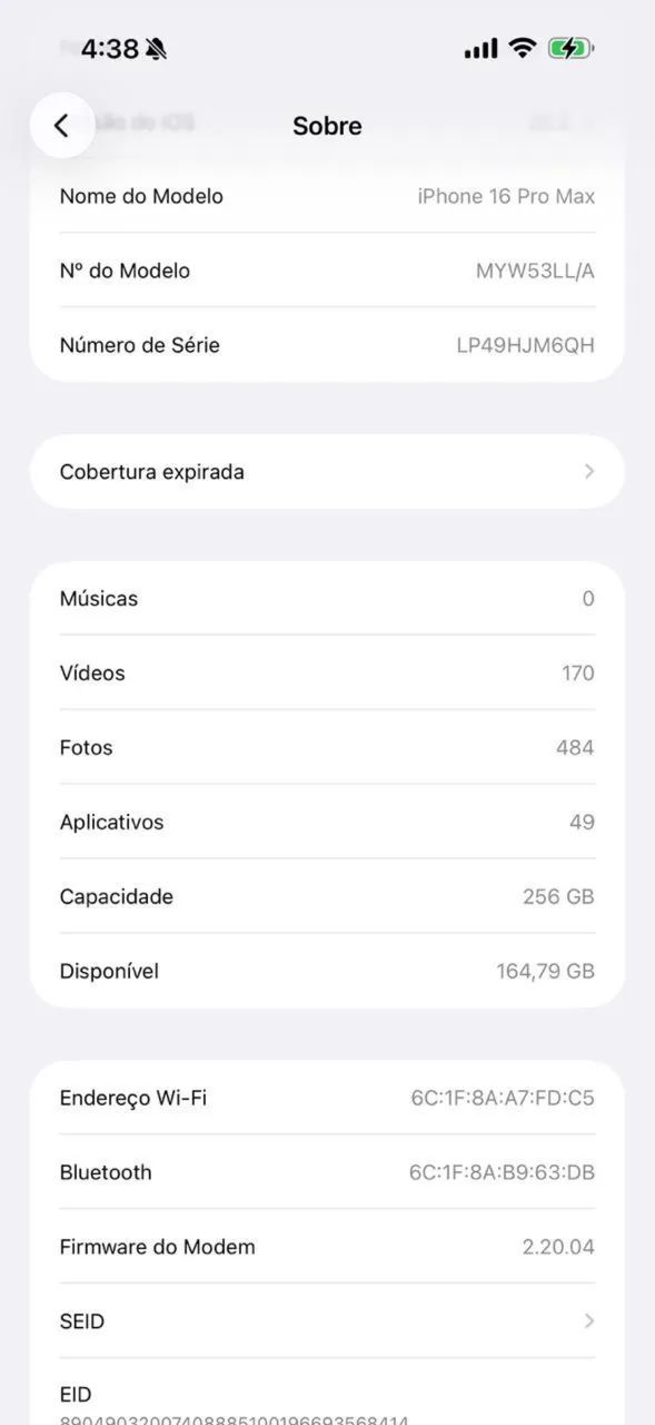 iPhone 16 pro Max vendo ou troco  - Foto 2