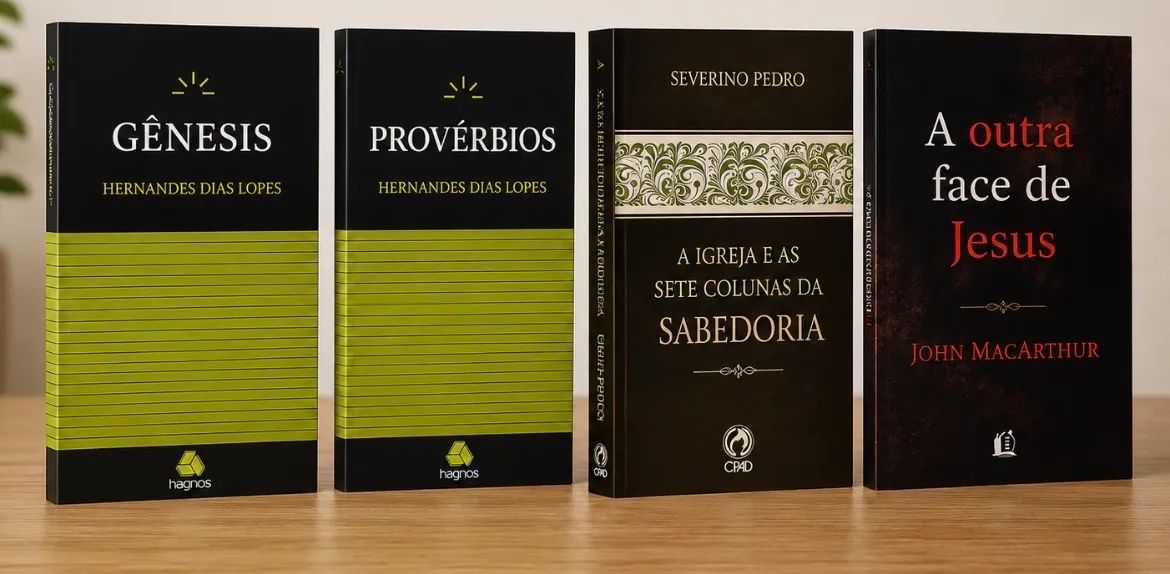 Hernandes Dias Lopes Gênesis e Provérbios + John MacArthur - Severino Pedro 