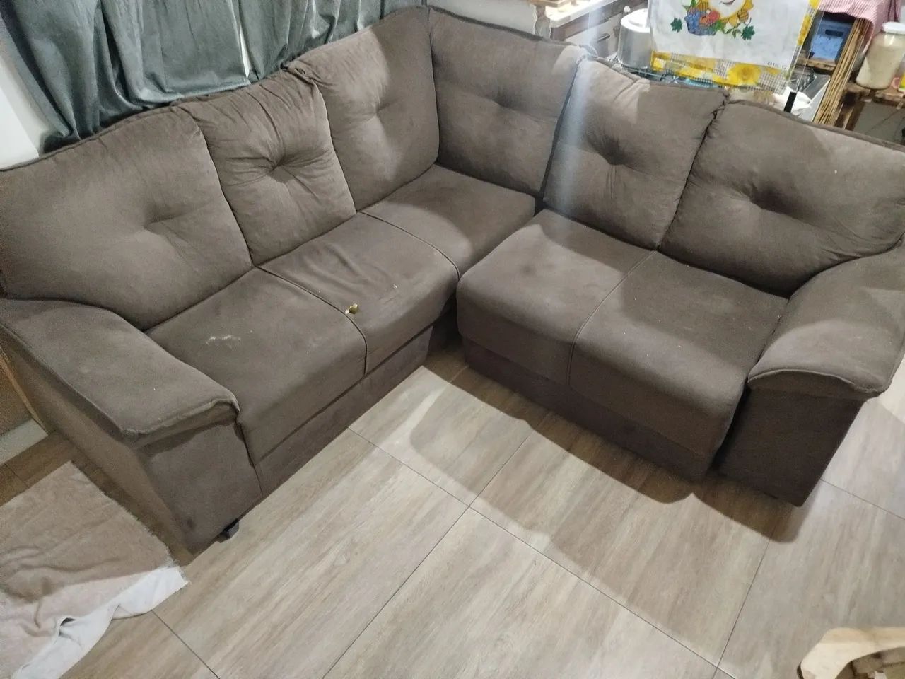 VENDO sofá de 5 lugares usado