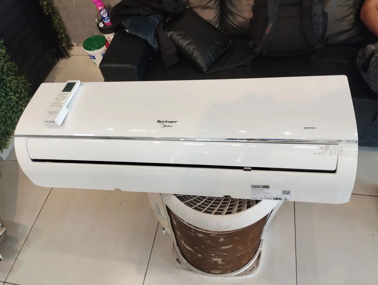 Ar springer midea 22mil Btu inverter 