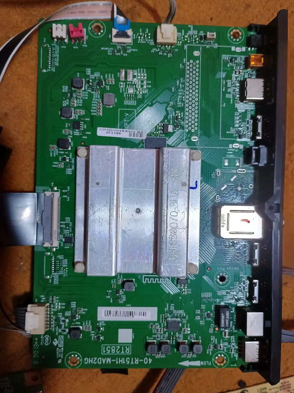 Placa principal tv Semp TCL 50SK8300 completa com fonte e todas as outras placas  - Foto 2