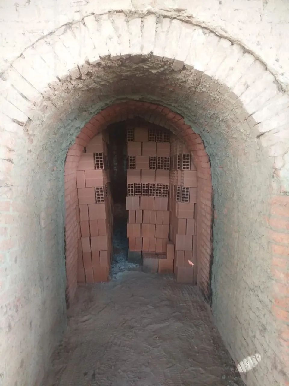 Tijolo direito da fábrica de Campos. 1300 