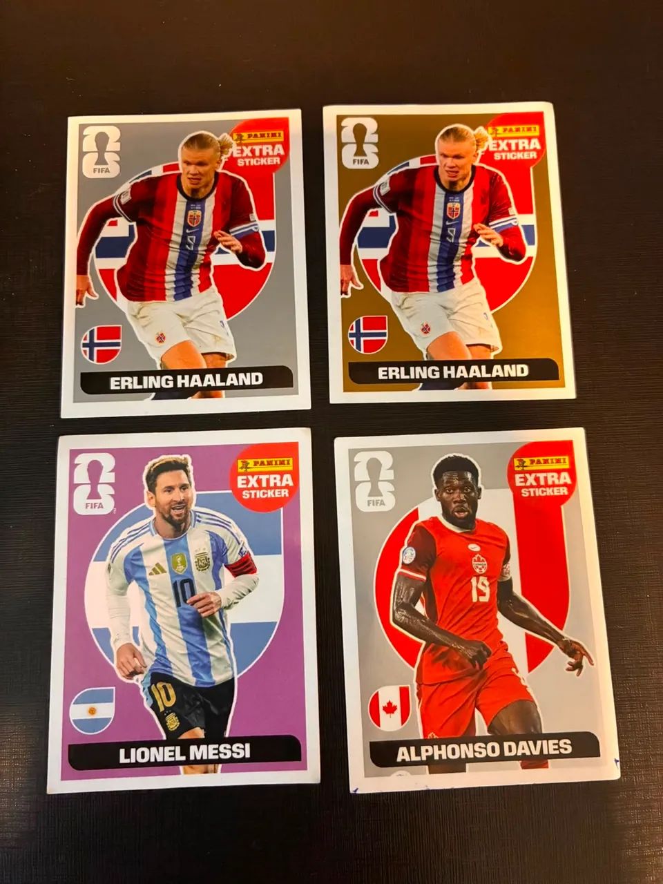 Legends Haaland, Messi e Davies
