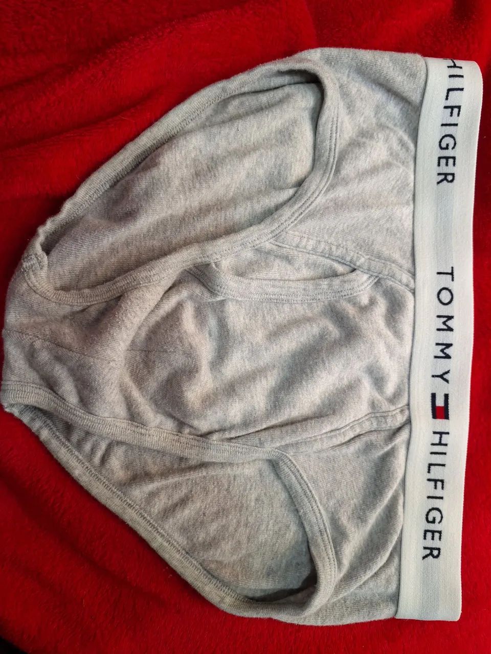 Cueca slip com elástico Tommy Hilfiger, tamanho M - Foto 3