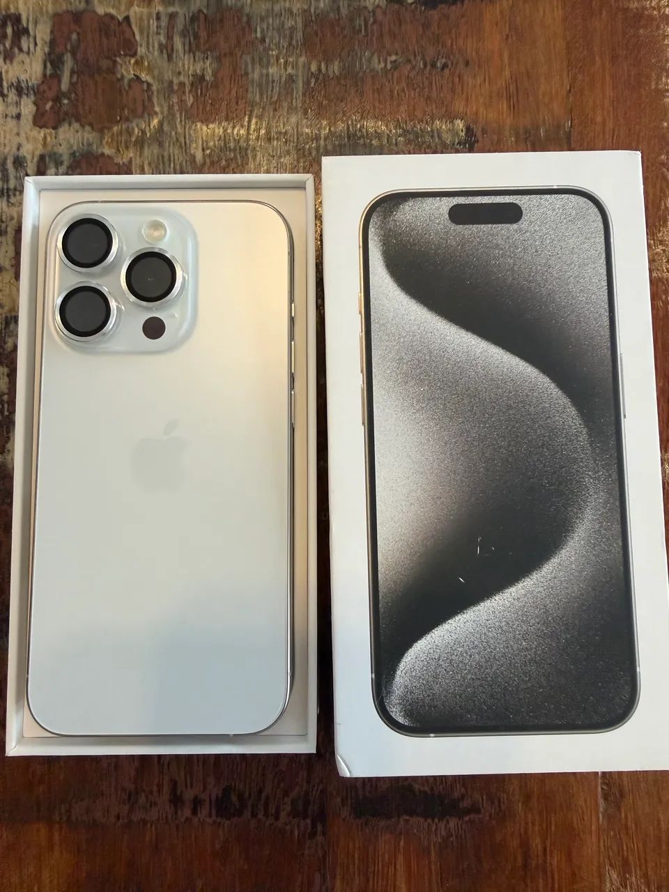 iPhone 15 Pro White Titanium 256 GB - Foto 2