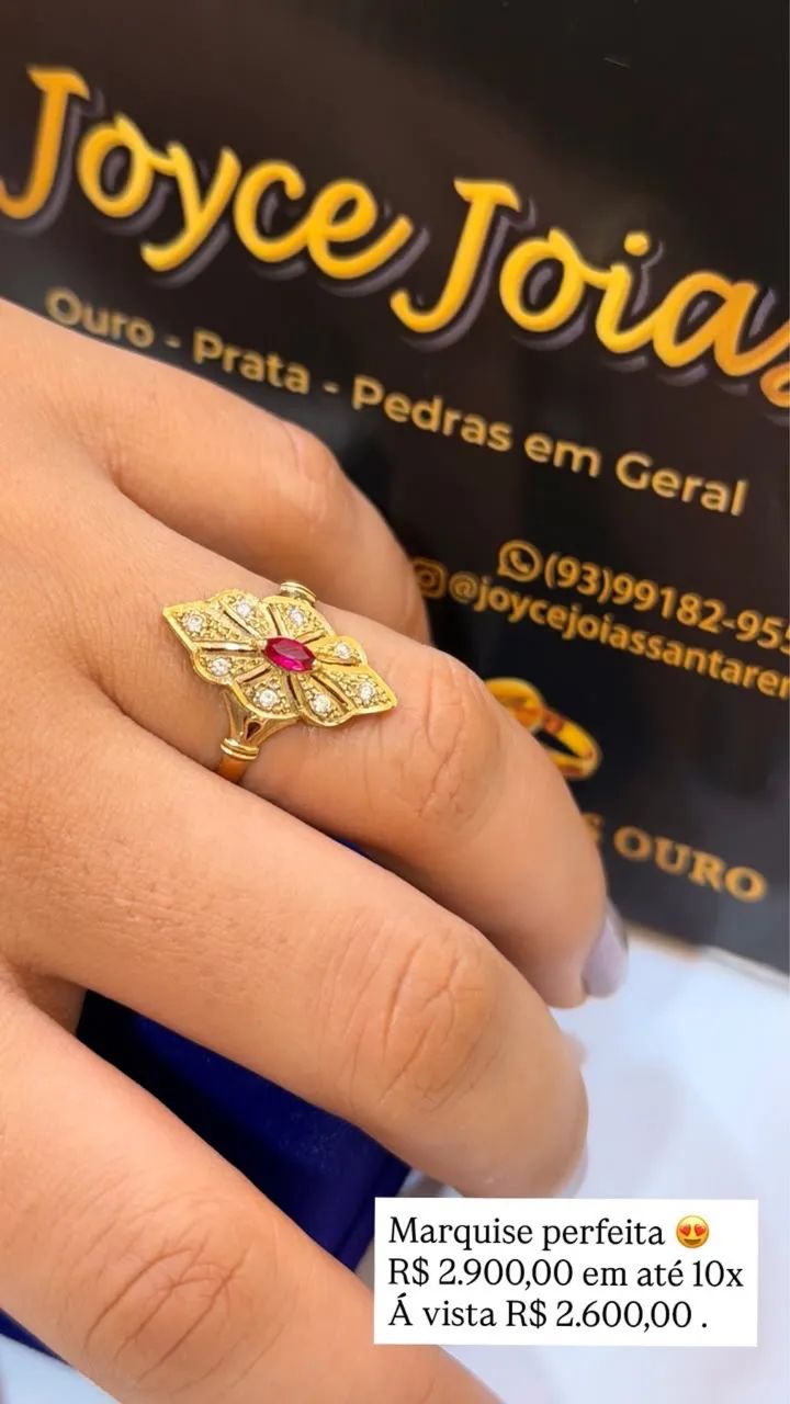 Marquize em ouro 18k