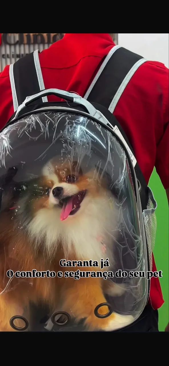 Mochila para transporte de pets  - Foto 2