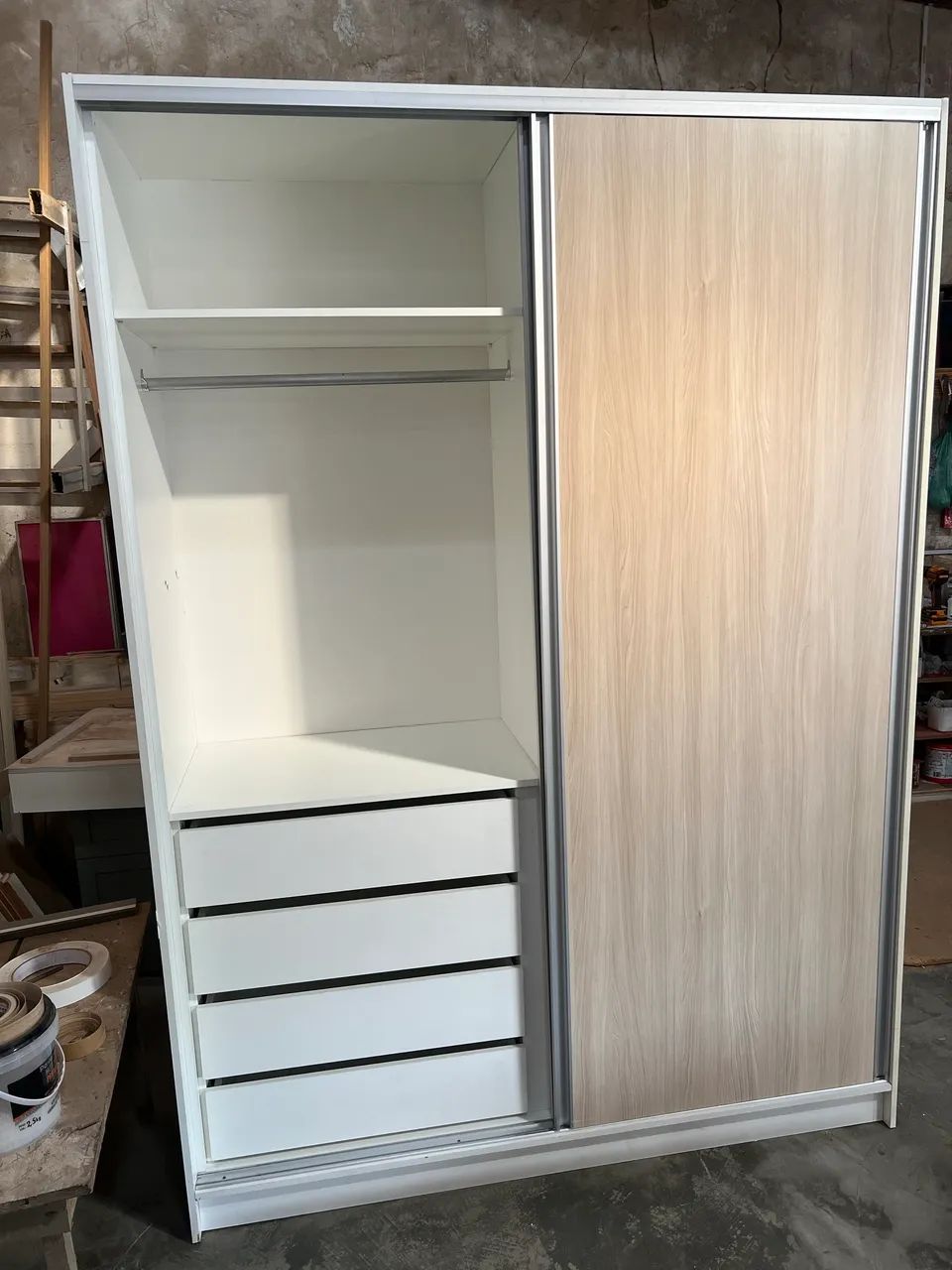 Guarda roupas planejado 100% mdf 