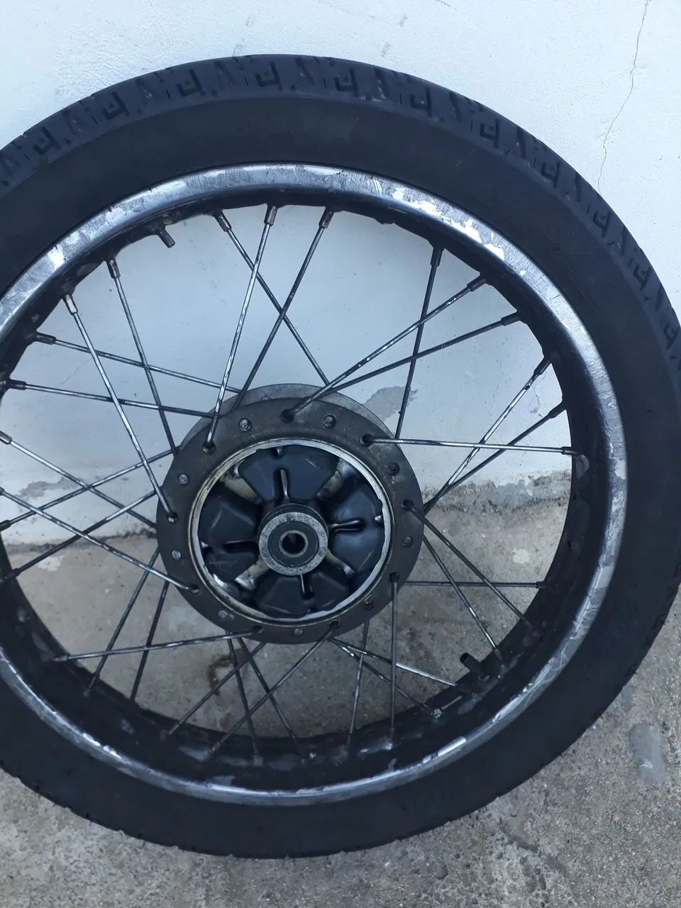 Roda traseira cg 150 usada - Foto 2