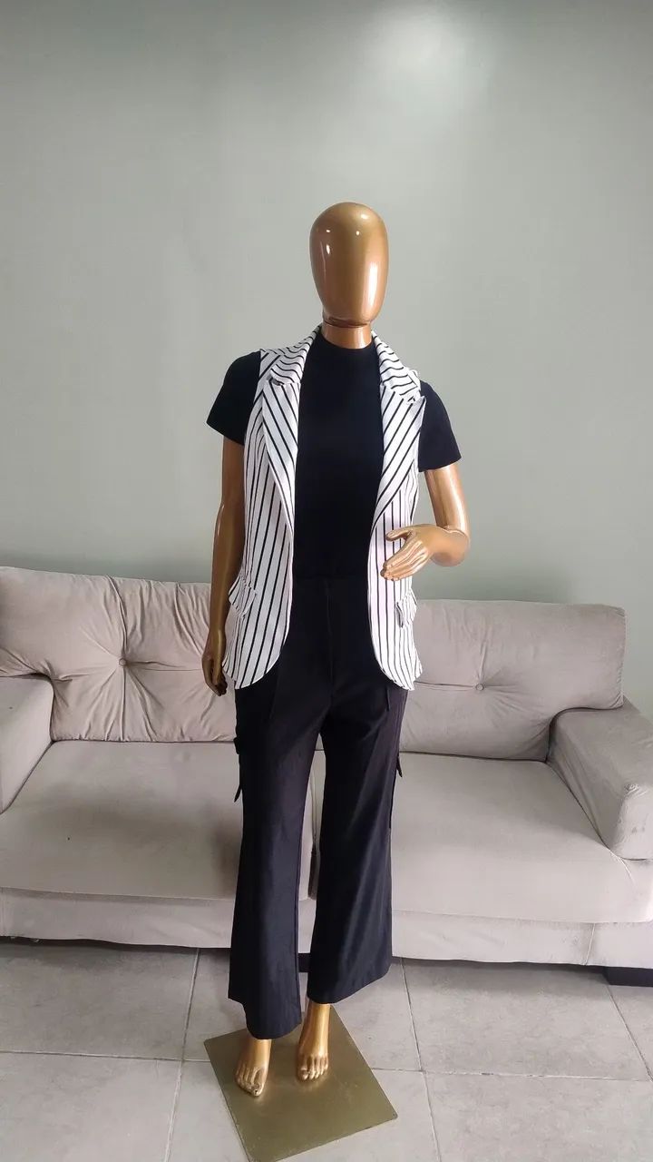 Colete G e calça cargo 40