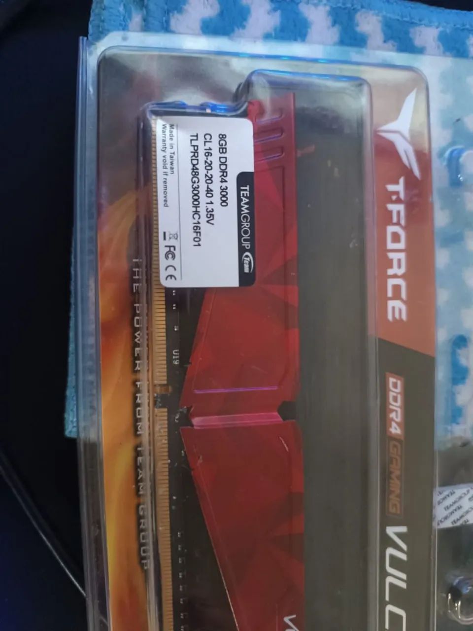 MEMÓRIA RAM VULCAN 8GB