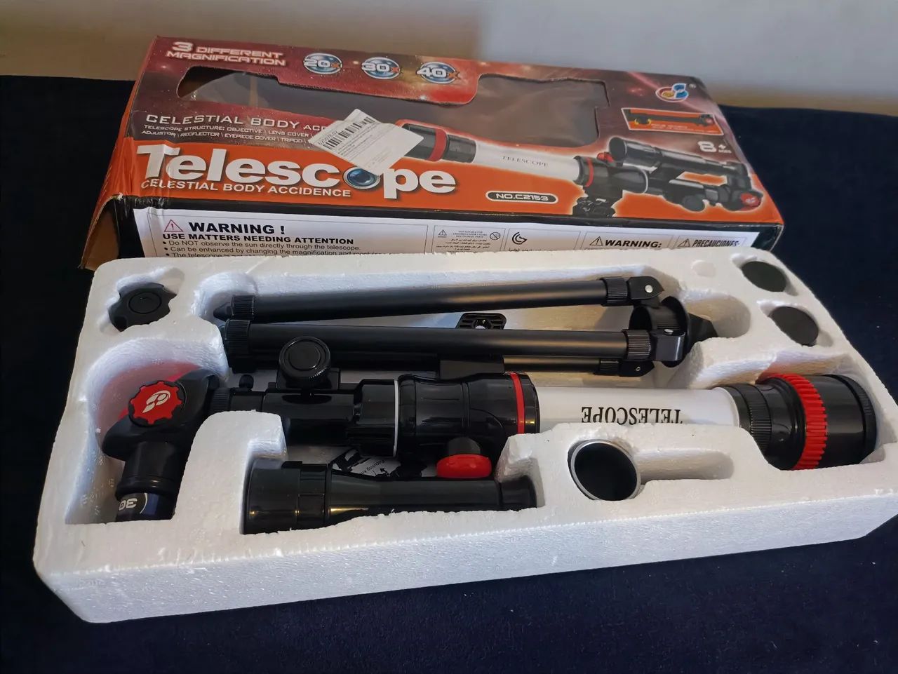 Telescópio 20x 30x 40x - Foto 2