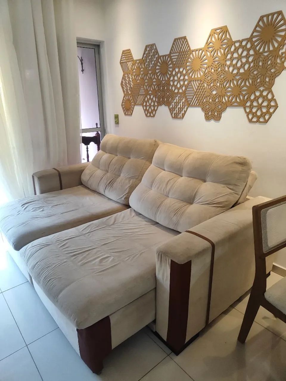 Vende-se Sofá Retrátil Usado BOM ESTADO - Foto 2