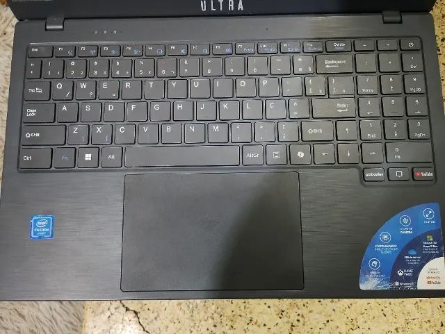 Notebook Ultra 15.6 Pol Intel Celeron Cinza novissimo - Foto 3