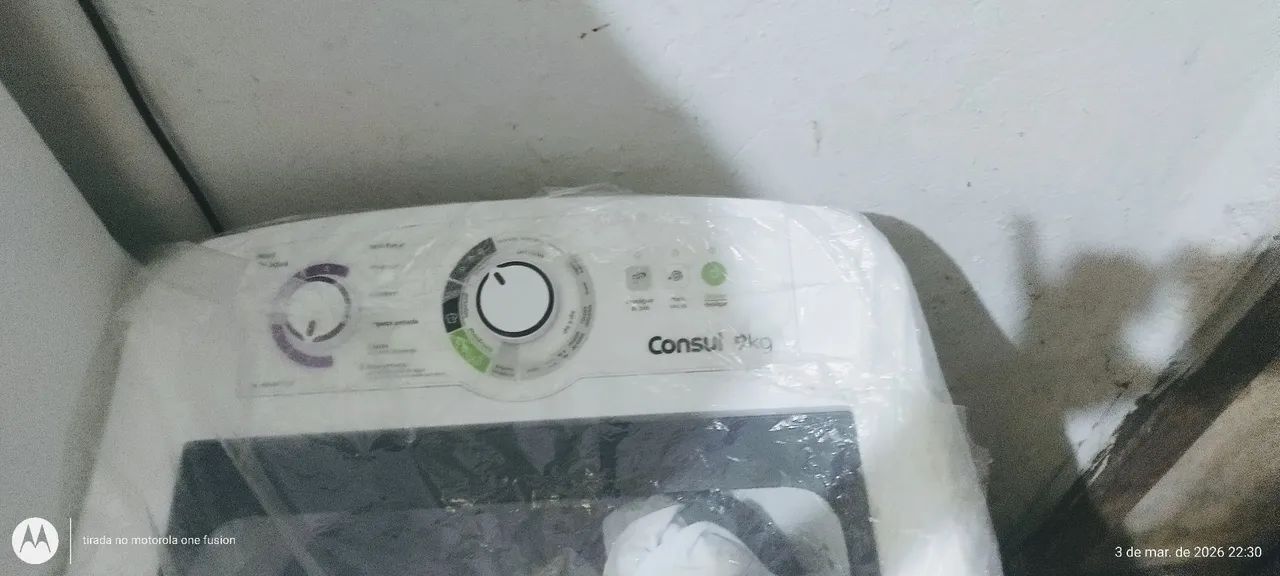 Vendo máquina Consul nova