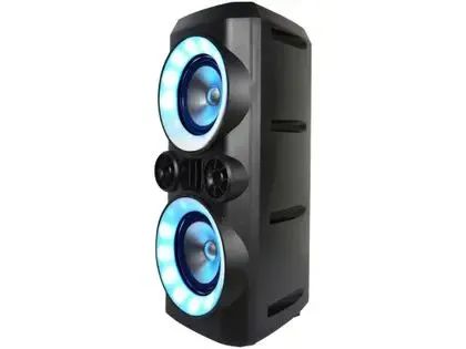 Caixa de Som Multilaser Torre Neon X 300W - Foto 2