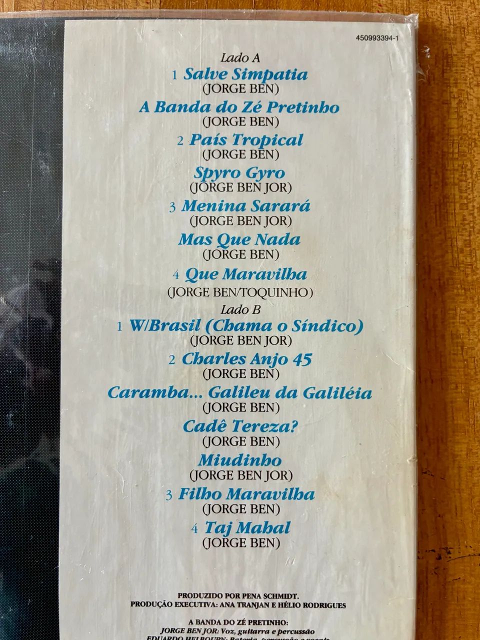 LP Vinil Jorge Benjor MESTRES DA MPB - Foto 3
