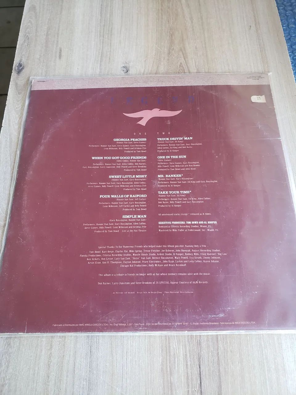 Lp Vinil Lynyrd Skynyrd Legend  - Foto 2