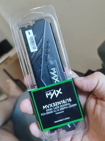 Memória ram ddr4 3200mhz 32gb (2x16) - Foto 2