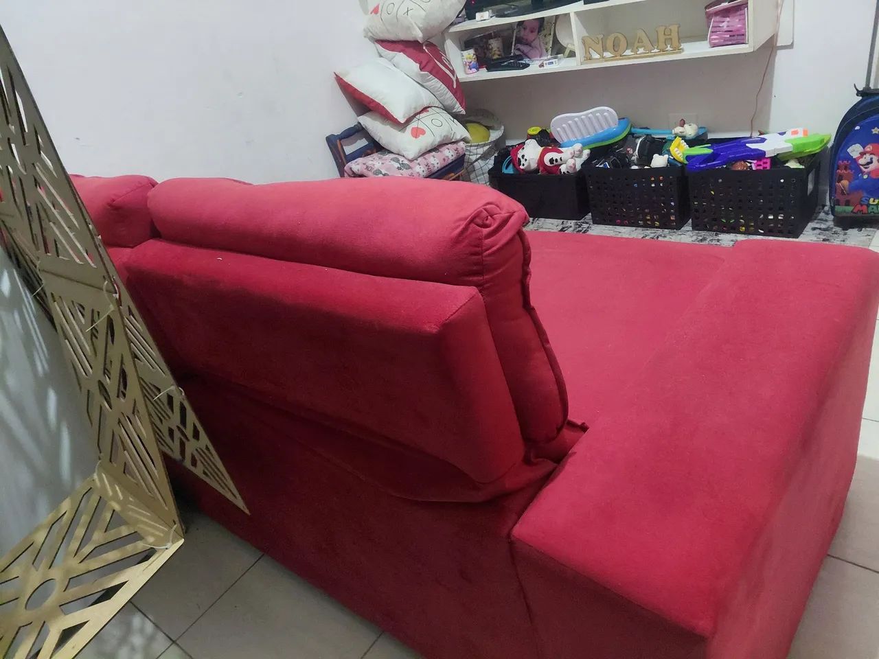 Sofa vermelho  - Foto 5