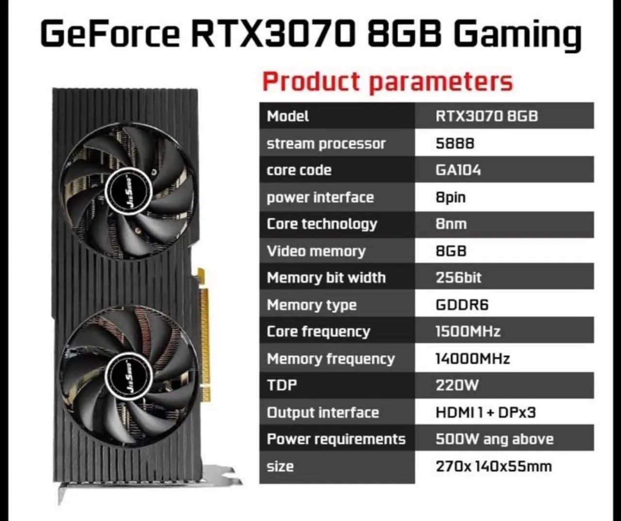 Placa de vídeo RTX 3070 - Foto 6