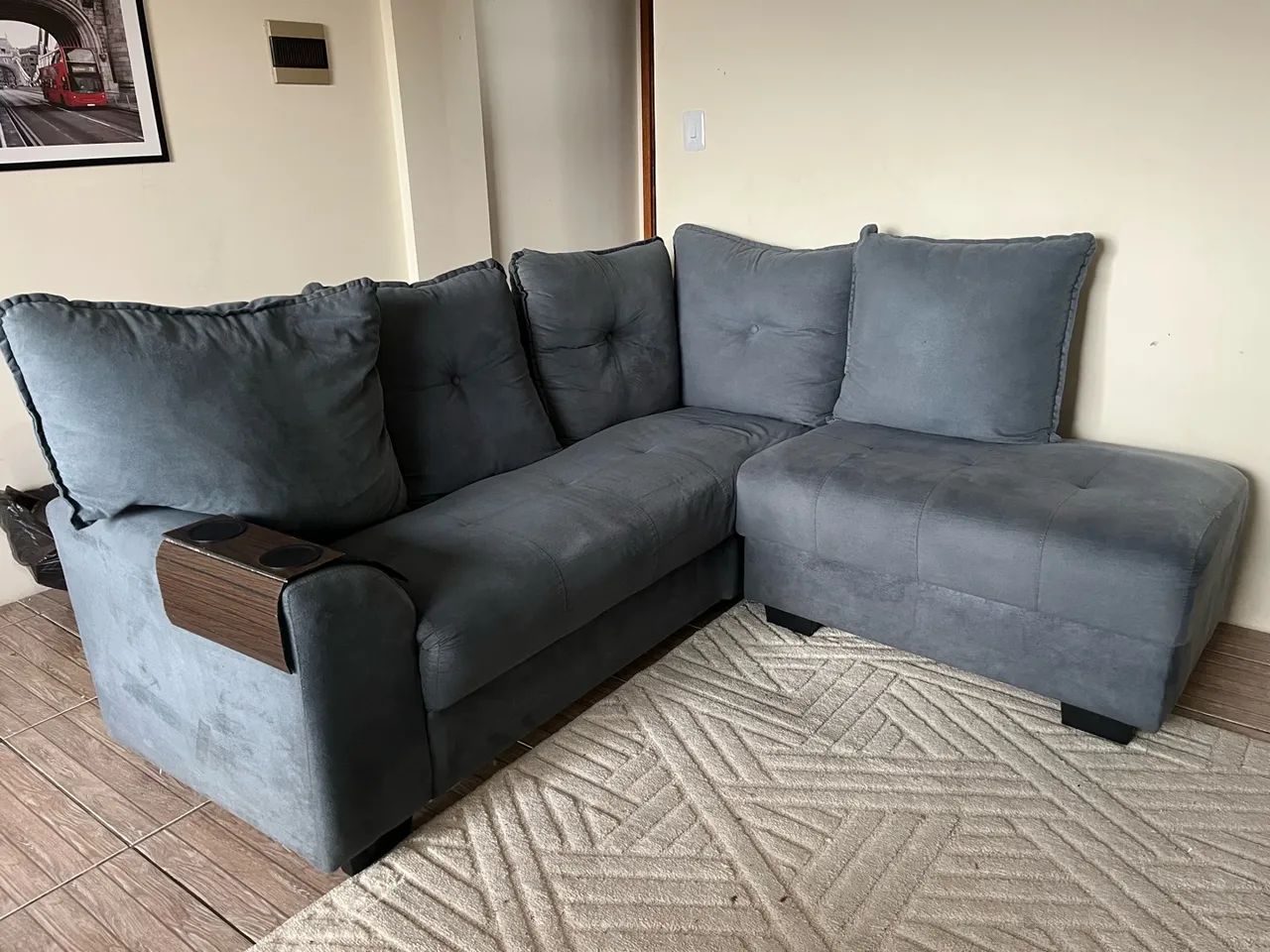 Sofá em L - Foto 2